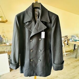 Jos. A. Bank Charcoal Pea Coat